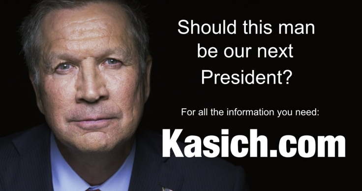 John Kasich for president?